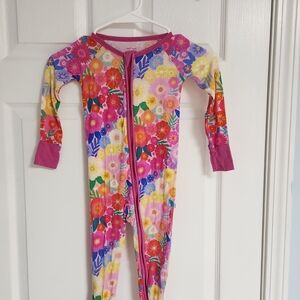 Little Sleepies Rainbow Blooms Kids Zippy